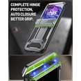 thumbnail image 5 of Poetic Spartan Case for Moto Razr Plus 2024 Metallic Gun metal, 5 of 5