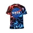 thumbnail image 6 of NASA T-Shirts for Men Women, Anime Short Shirts, Unisex Short Sleeve Tops, Crew Neck Tee Shirts, S-4XL, 6 of 8
