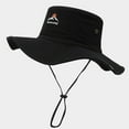 thumbnail image 4 of GPOECD Chapeau Seau Western Cowboy Camping pour Extérieur Printemps Été Randonnée et Pêche Soleil Noir, Taille Unique, 4 of 4