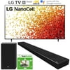 LG 75NANO90UPA 75 Inch 4K Smart UHD NanoCell TV with AI ThinQ 2021 Bundle with LG SP9YA 5.1.2 ch Sound Bar w Dolby Atmos & works with and and TaskRabbit Installation Services