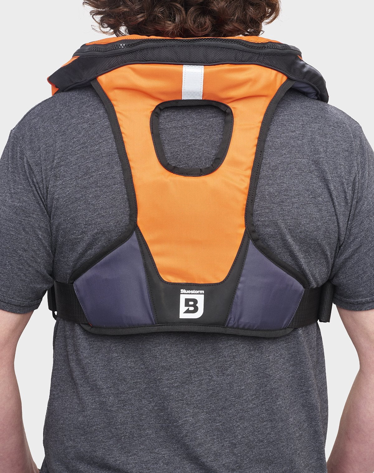 Bluestorm Arcus 40 Automatic/Manual Inflatable PFD Life Jacket for Adults (HD Orange) | US Coast Guard Approved