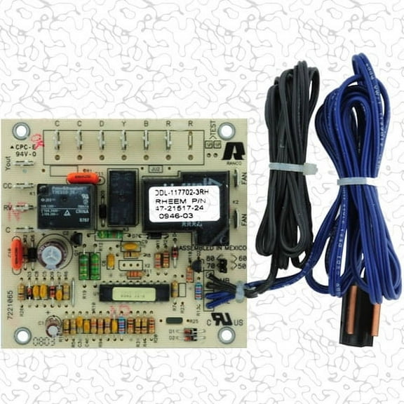 47-102685-03 - OEM Rheem Upgraded Replacement Heat Pump Defrost Control Board & Sensor