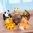 thumbnail image 3 of Rubber Duckies Rhode Island Novelty 2 animales de zoológico para bañar, 3 of 4