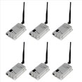 thumbnail image 1 of 6X FPV 1.2Ghz 1.2G 8CH 1500Mw Wireless AV Sender TV Audio Video Transmisor Receptor Combo para QAV250 250 FPV RC(B), 1 of 3