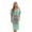 Aqua - Walking with the Lord, variant on Just Love Short Sleeve Nightgown Oversized Screen Print Sleep Dress for Women (Fuchsia - This Girl Loves Jesus, 2X Plus)