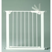 KidCo Command Pressure Mounted Dog Gate, White, 1.75L x 32W x 29.50H