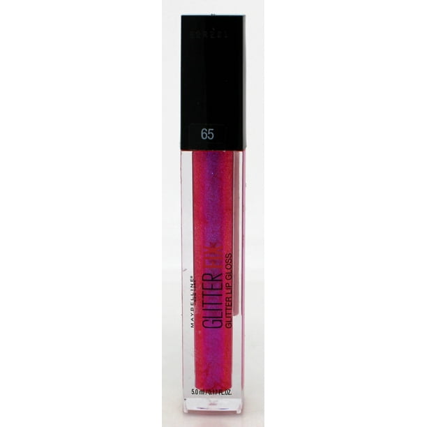 Maybelline Glitter Fix Glitter Lip Gloss 65 Pink Smoke 0.17 Ounce