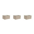 thumbnail image 1 of Maytalsory Sturdy Rope Handle Storage Bin Convenient And Reliable Storage Solution Beige 36*26*16 3Set, 1 of 6