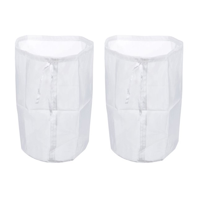 100 Malla Pintura Filtro Bolsa 7.9" Diámetro Nylon Colador con Cordón para Filtrado Pintura, Gasolina, Combustible, Casera Cerveza Elaboración 2uds