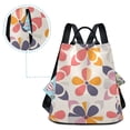 thumbnail image 5 of FORMRS Women's Travel Backpack Purse Anti-Theft Hidden Pockets Casual Shoulder Bag, Purple Retro Flower, 5 of 7