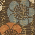 thumbnail image 3 of SAFAVIEH Blossom Heidi Floral Flowers Wool Area Rug, Brown/Multi, 6' x 6' Round, 3 of 3