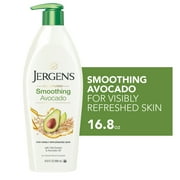 Jergens Hand and Body Lotion, Oil-Infused Smoothing Avocado Body Lotion, 16.8 Oz