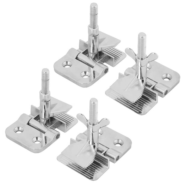 4Pcs Screen Butterfly Hinge Clamp, Screen Printing Hinge Metal