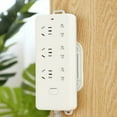 thumbnail image 6 of Self Adhesive Power Strip Holder Non Marking Desk Mount Power Strip Wall Socket Fixer for Kitchen Home Office and Cable Management, 6 of 9