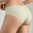 thumbnail image 5 of Gapacks 100% Polyester Women's Green Bikini Panties, Size XL - Bow Detail Durable Comfortable Underwear, Everyday Use Quick Dry Easy Care, 5 of 6