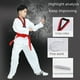 thumbnail image 2 of Ropa de Taekwondo para niños y adultos, de manga larga y manga corta, de algodón, para hombres y mujeres, para verano y otoño, para principiantes, para entrenamiento de Taekwondo, 2 of 4