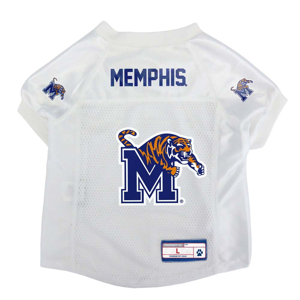 ncaa memphis tigers pet jersey, large