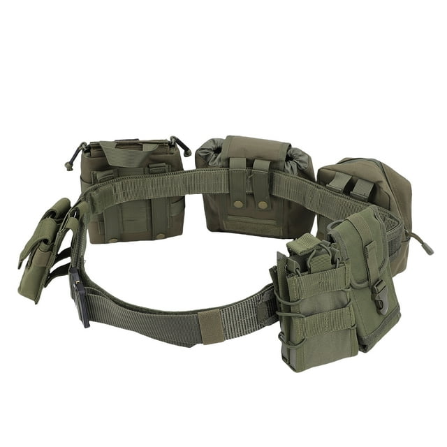 Utility Belts with Fast Release Buckle, Nylon Adjustable Tool Belt Work Apron for Men and Women