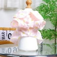 thumbnail image 4 of CSChome Pet Dress Lapel Collar Eye-catching Soft Texture Floral Print Dog Princess Costume, 4 of 7