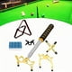 thumbnail image 1 of Puente de palo de billar retráctil con 4 cabezales de puente, juego de accesorios para billar, accesorio para taco de billar, 1 of 8