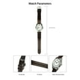 thumbnail image 4 of George Mens Analog Casual Wristwatch Imitation Leather Band, 4 of 7