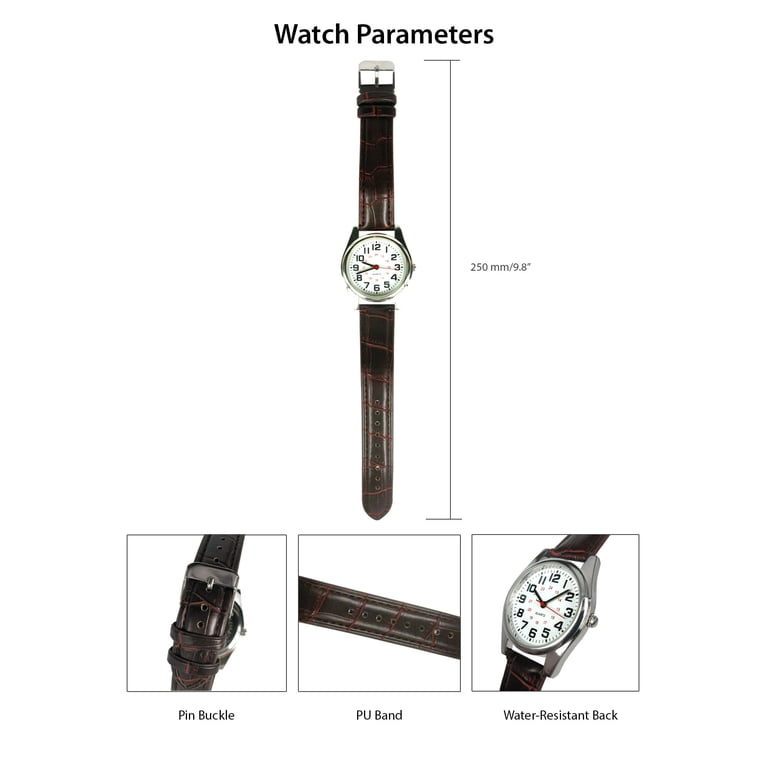 George Men's Casual Watch with Imitation Leather Band photo 4