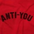 thumbnail image 2 of Funny Anti You Sarcastic Attitude Unisex Fleece Graphic Zip Up Hoodie Brisco Brands 2X, 2 of 5