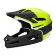 thumbnail image 1 of Casco de bicicleta Casco de bicicleta con mentonera extraíble Cascos de ciclismo transpirables Negro Amarillo, 1 of 9
