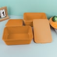thumbnail image 6 of Harlier 2000ML Premium Bento Box, Microwave, Dishwasher Safe, Reusable & BPA-Free Lunch Container, Perfect for Outdoors, Office, Eco-Friendly, Choose from 4 Colors (Yellow), 6 of 7