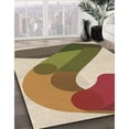 thumbnail image 3 of Ahgly Company Machine Washable Indoor Rectangle Transitional Saddle Brown Area Rugs, 2' x 3', 3 of 7