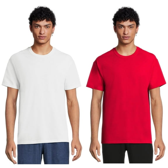 Athletic Works Men's and Big Men's Tri Blend Tee, Sizes XS-4XLT