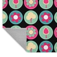 thumbnail image 5 of CafePress - Beautiful Trendy Girly Floral Pattern Area Rug - 3'x5' Decorative Area Rug, Fabric Throw Rug, 5 of 5