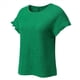 thumbnail image 2 of Blusas de Verano para Mujer, Camisetas de Cuello Redondo y Corta, Camisas de Trabajo Informales con Textura, Blusas Holgadas Verde L, 2 of 7