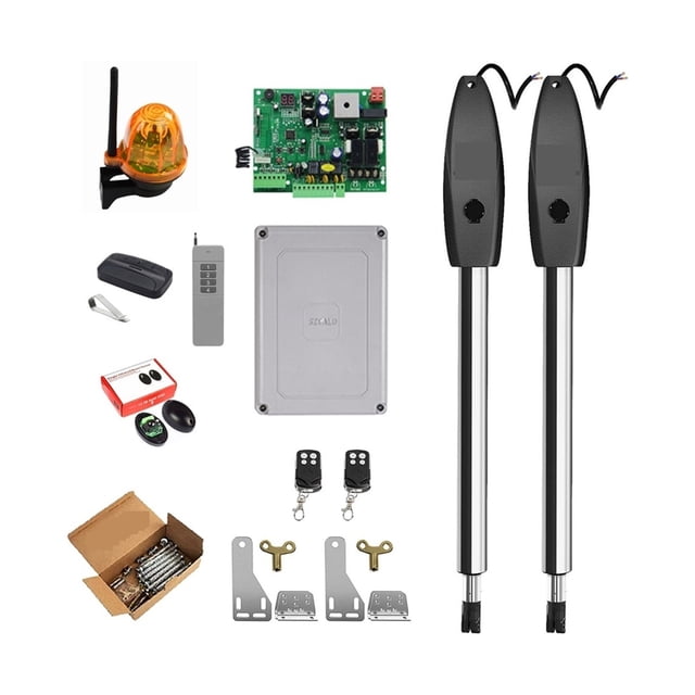400KG Automatic Dual Arms Electric Swing Door Gate Opener Operator Motor Actuator Closer Swing Gate Opener For Access Control ,Long Lasting