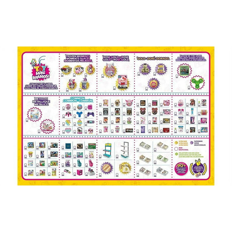 Toy Mini Brands Series 3 4個 ZURU Original Toy Mini Brands Series 3 Capsule - New