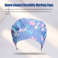 thumbnail image 4 of Operating Hats Nurses Long-time Service Gourd-shaped Pure Color Button Professional Assorted Colors Multifunctional Working Caps G-01, 4 of 4