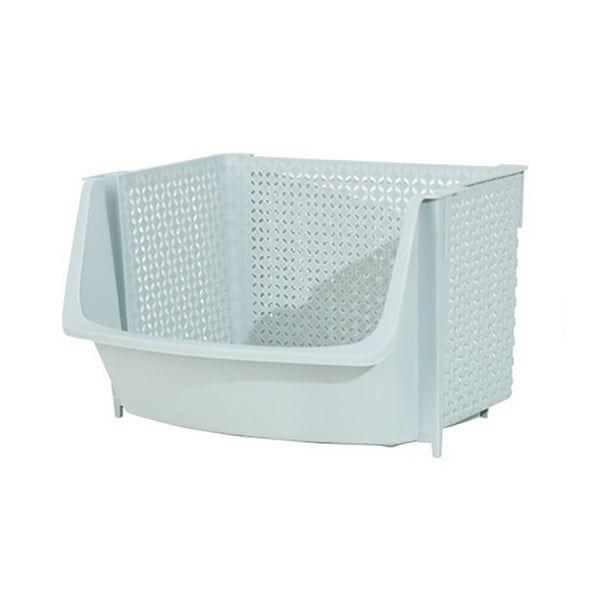 Cesta De Almacenamiento De Verduras Apilable Grande Estante De Frutas Estante De Almacenamiento Multifuncional Para Cocina De Una Capa Monstrate HA025745-02