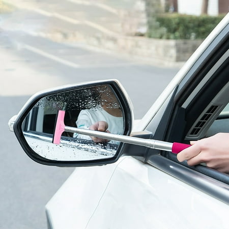 

gap cleaning brushes small spaces pan shower Car Rearview Wiper Retractable Portable Strip Decontamination Dewatering Mist Cleaning Brush