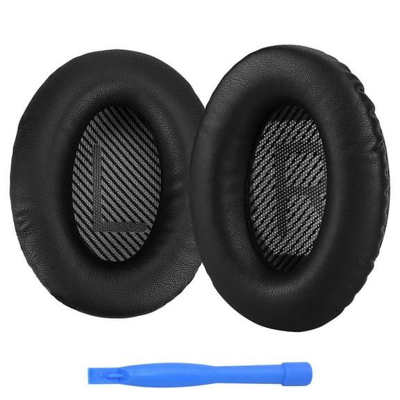 MMOBIEL Ear Pads for Bose QC35 & QC35 II Headphones Black