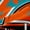 Orange Cyan, variant on jejeloiu Rugby Game Gaming Black Out Curtains,Kids Football Sport Curtains Pack of 2 (42x63 Each) For Teens