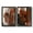 Barnwood Black, variant on Loft Pastel V - Premium Framed Canvas 2 Piece Set - Ready to Hang