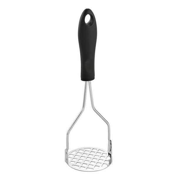 ZHAOCHENG Puré de patatas de acero inoxidable, puré de patatas, herramienta de cocina para puré de patatas, construcción robusta, no es fácil de doblar, fácil de usar, puré de patatas a mano, puré de