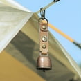thumbnail image 6 of ChicYu Resounding Bear Bells with Leather Button Strap and Emergency Whistle for Survival Hiking Biking Fishing Climbing Signal Decorative Item, 6 of 6