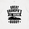 thumbnail image 4 of Inktastic Great Grandpas Lil Racing Buddy Boys or Girls Baby T-Shirt, 4 of 5