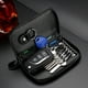 thumbnail image 3 of Bolso para llaves de coche con cremallera de gran capacidad, bolso para colgar en la cintura para hombre, de cuero genuino, bolso para tarjetas para mujer, llavero de moda multifunción para pareja, 3 of 6