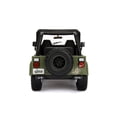 thumbnail image 6 of Jada Toys Just Trucks 1:24 Scale 1992 Jeep Wrangler Diecast Vehicle In Army Green With White Stars and Accents Truck Play Vehicle, 6 of 12