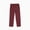 Burgundy, variant on PatPat Kids Casual Pants Solid Straight Leg Pants with Pockets 11-12Y