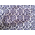 thumbnail image 5 of oneOone Cotton Poplin Navy Blue Fabric Block Craft Projects Decor Fabric Printed By The Yard 56 Inch Wide-R6, 5 of 5