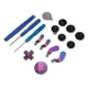 thumbnail image 3 of Thumbsticks de metal 13 en 1 para Xbox One Elite Series 2 Controller Metal Mod 6 joysticks de intercambio 4 paletas 2 almohadillas D 1 herramienta para Elite Series 2 Core, 3 of 5