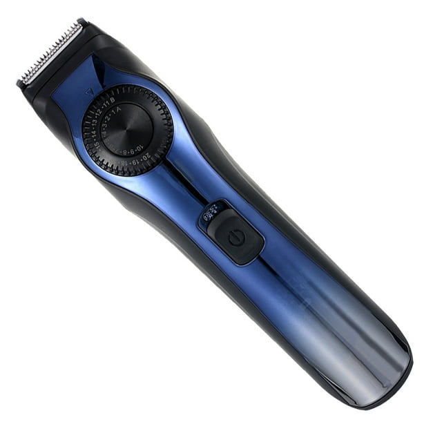 LOLIPPYY Tondeuse à Barbe Bleue USB Rechargeable Tondeuse de Salon